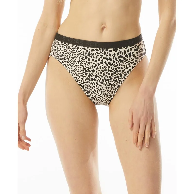 Womens Animal Print Bikini Swim Bottom Separates Full Coverage Swimsuit
