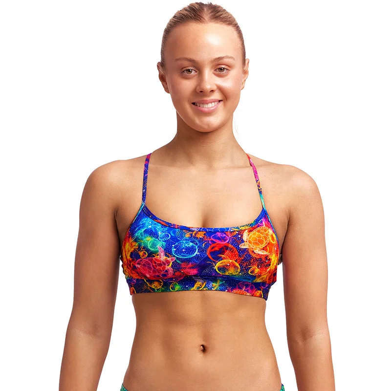 Funkita - Ocean Galaxy - Ladies Swim Crop Top Quick-Dry Tankini