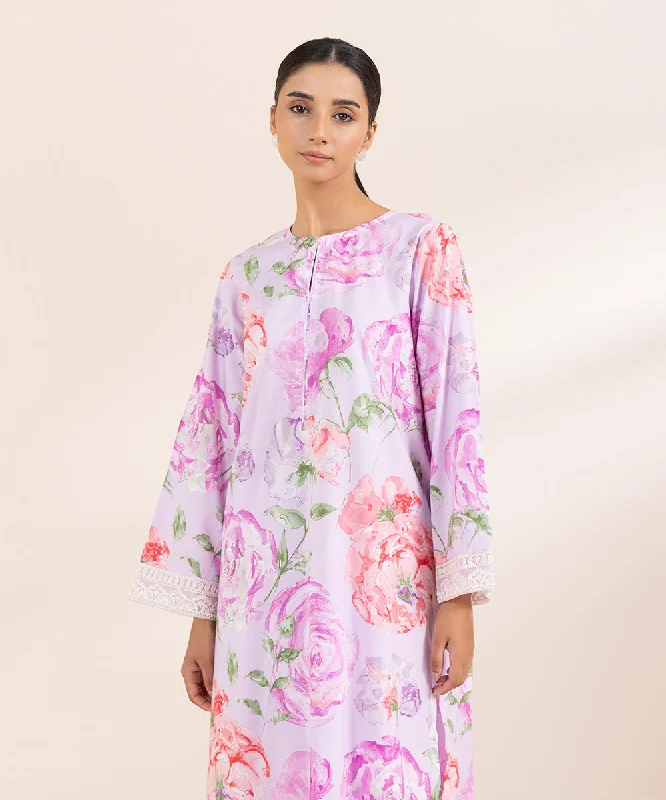 Embroidered Cotton Viscose Shirt-- Fleece Fabric Down Fabric Feather Fabric