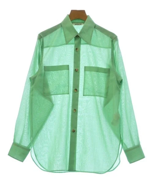 AURALEE Casual shirts-- Anti-Shrink Durable Soft