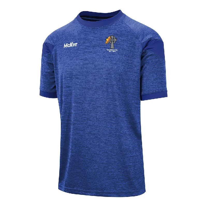 Mc Keever Los Zarcos FC Core 22 T-Shirt - Adult - Royal-- Silk Blend Satin Velvet