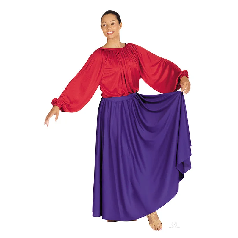 Eurotard Single Panel Circle Skirt corduroy skirt durable