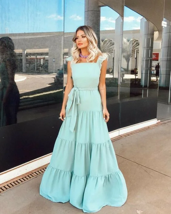 A line long prom dress evening Party Dress   cg13316 empire Waist empire